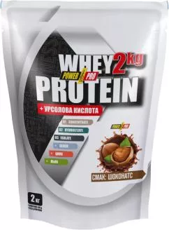 Протеїн PowerPro Whey Protein, 2 кг Шоконатс (4820214004061)