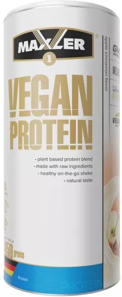 Протеин Maxler Vegan Protein 450 г Cinnamon apple (4260122320592)