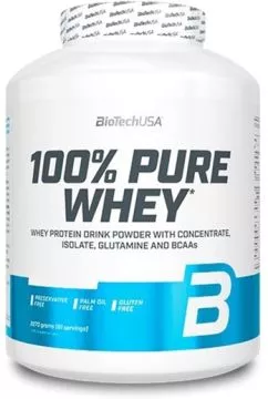 Протеїн Biotech 100% Pure Whey 2270 г Без смакових домішок (5999076228546)