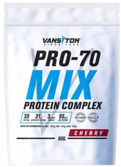 Протеин Vansiton Protein Pro-70 900 г Cherry (4820106591631)