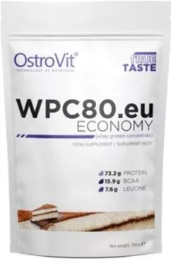 Протеин OstroVit WPC80.eu Economy 700 г Тирамиса (5902232612141)