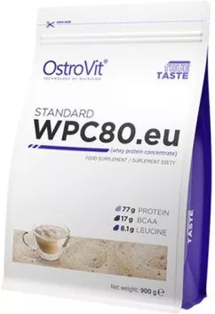 Протеїн OstroVit Standard WPC80.eu 900 г Капучино (5903246222760)