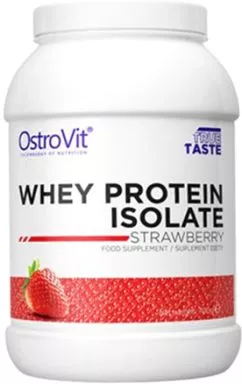 Протеин OstroVit Whey Protein Isolate 700 г Клубника (5902232611809)