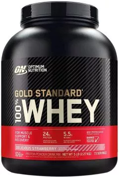 Протеїн Optimum Nutrition 100% Whey Gold Standard 2.27 кг Delicious Strawberry (748927028690)