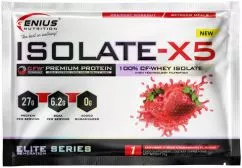 Протеїн Genius Nutrition Isolate-X5 33 г Sachet Полуниця (GN216)