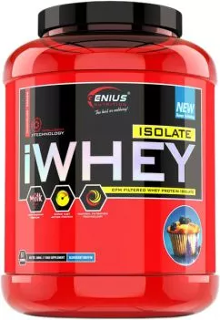 Протеин Genius Nutrition iWhey Isolate 900 г Шоколад (5459828501629)