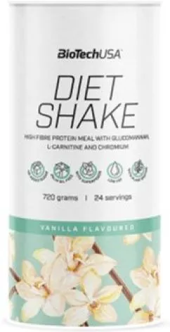 Протеїн Biotech Diet Shake 720 г Ваніль (5999076240494)