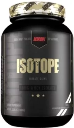 Изолят протеина Redcon1 Isotope 100% Whey Isolate 930 г (30 порций) с ванильным вкусом (850004759585)