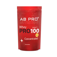 Протеїн AB PRO PRO 100 Whey Concentrated 18 порційних упаковок по 36 г (094) Арахіс-карамель (PRO18PСABPC94)