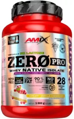 Протеин Amix ZeroPro Protein 1000 г Double white chocolate (8594060005751)