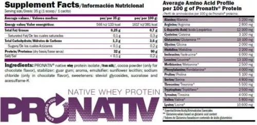 Протеїн Amix ZeroPro Protein 1000 г Double white chocolate (8594060005751) - фото №2