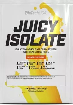 Протеин BiotechUSA Juicy Isolate 25 г Апельсин (5999076244713)