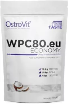Протеїн OstroVit WPC80.eu ECONOMY 700 г Кокосовий крем (5902232611885)