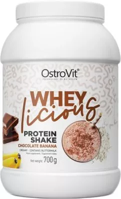 Протеин OstroVit WHEYlicious 700 г Шоколад-банан (5903933900780)