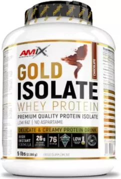 Протеїн Amix Gold Whey Protein Isolate 2280 г Chocolate (8594060008974)