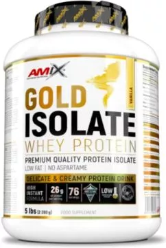 Протеїн Amix Gold Whey Protein Isolate 2280 г Vanilla (8594060008950)