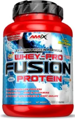 Протеїн Amix Whey-Pro Fusion 2300 г Double White Chocolate (8594159538801)