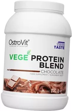 Протеїн OstroVit VEGE Protein Blend 700 г Шоколад (5903246228199)