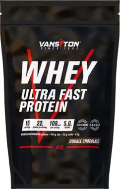 Протеїн Vansiton Ultra 450 г Double Chocolate (4820106592546)
