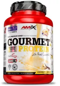 Протеїн AMIX Gourmet Protein - 1000 г Coconut-vanilla yogurt (8594060004815)