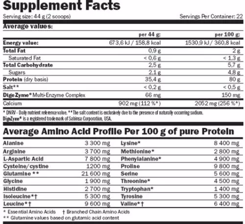 Протеїн AMIX Micellar Casein - 1000 г Strawberry (8594159534865) - фото №2