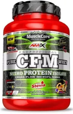 Протеїн AMIX MuscleCore CFM Nitro Protein Isolate - 1000 г Шоколад (8594159537385)
