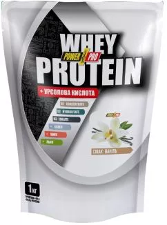 Протеїн Power Pro Whey Protein 1 кг Ванільне морозиво (4820214001787)