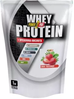 Протеїн Power Pro Whey Protein 1 кг Полуниця (4820214002579)