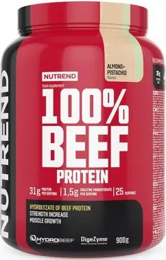 Протеин Nutrend 100% BEEF PROTEIN 900 г Фисташка (8594073178961)