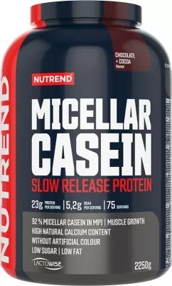 Протеїн Nutrend MICELLAR CASEIN 2250 г Шоколад + кокос (8594073179500)