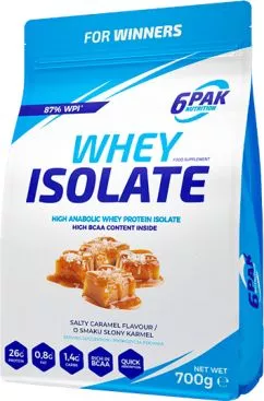 Протеин 6PAK Whey Isolate 700 г Соленая карамель (5906660531302)