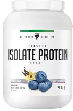 Протеїн Trec Nutrition Booster Isolate Protein 2000 г Ваніль-Чорничний крем (5902114017217)