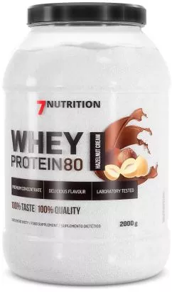 Протеин 7Nutrition Whey Protein 80 2000 г Орех (5903111089061)