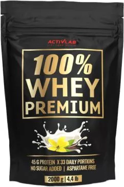 Протеин ActivLab 100% Whey Premium 2000 г Ваниль (5907368843803)