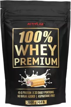 Протеїн ActivLab 100% Whey Premium 2000 г Фадж (5907368801643)