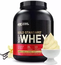 Протеїн Optimum Nutrition Whey Gold Standard 2270 г Ванільний крем (5060469988573)