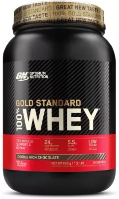 Протеїн Optimum Nutrition Whey Gold Standard 899 г Полуниця (5060469988535)