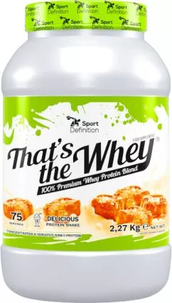 Протеин Sport Definition Thats The Whey 2270 г Соленая карамель (5902811803205)