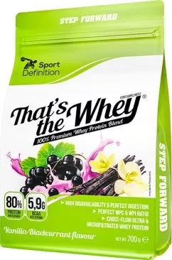 Протеин Sport Definition Thats The Whey 700 г Черная смородина Ваниль (5902811800112)
