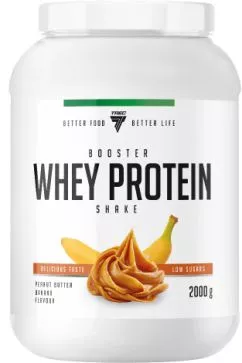 Протеин Trec Nutrition Booster Whey Protein 2000 г Банан с арахисовым маслом (5902114018375)