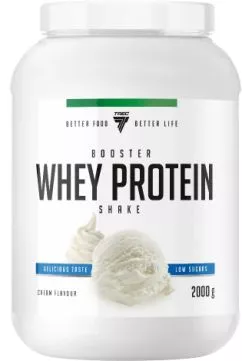Протеин Trec Nutrition Booster Whey Protein 2000 г. Крем (5902114017057)