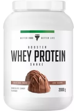 Протеїн Trec Nutrition Booster Whey Protein 2000 г Шоколадні цукерки (5902114018351)