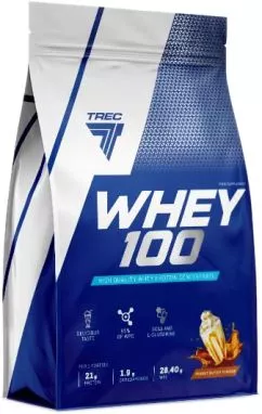 Протеин Trec Nutrition Whey 100 700 г Арахисовое масло (5902114019730)