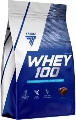Протеїн Trec Nutrition Whey 100 900 г Брауні (5902114044152)