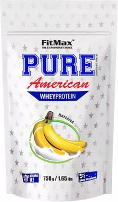 Протеин FitMax Pure American WPC 750 г Банан (5907776170256)