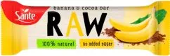 Батончик протеиновый Sante Raw Bar 35 г Банан-какао (5900617036377)