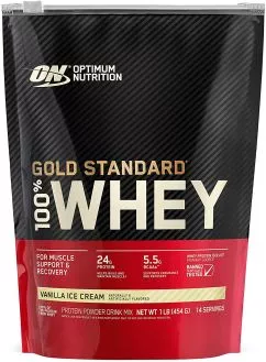 Протеїн Optimum Nutrition 100% Whey Gold Standard 450 г Vanilla Ice Cream (748927052268)