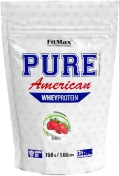 Протеиновая добавка Fitmax Pure American 750 г Клубника (5907776170225)