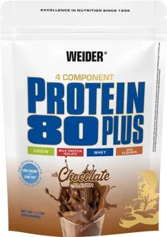 Протеїн Weider Protein 80+ 500 г Chocolate (4044782301159)