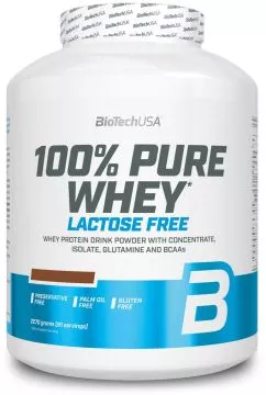 Протеин Biotech 100% Pure Whey Lactose Free 2270 г Клубника (5999076231782)